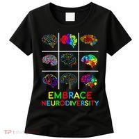 Embrace Neurodiversity Video Game Autism Awareness ASD Women's T-Shirt thumb 0