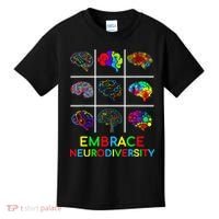 Embrace Neurodiversity Video Game Autism Awareness ASD Kids T-Shirt thumb 0