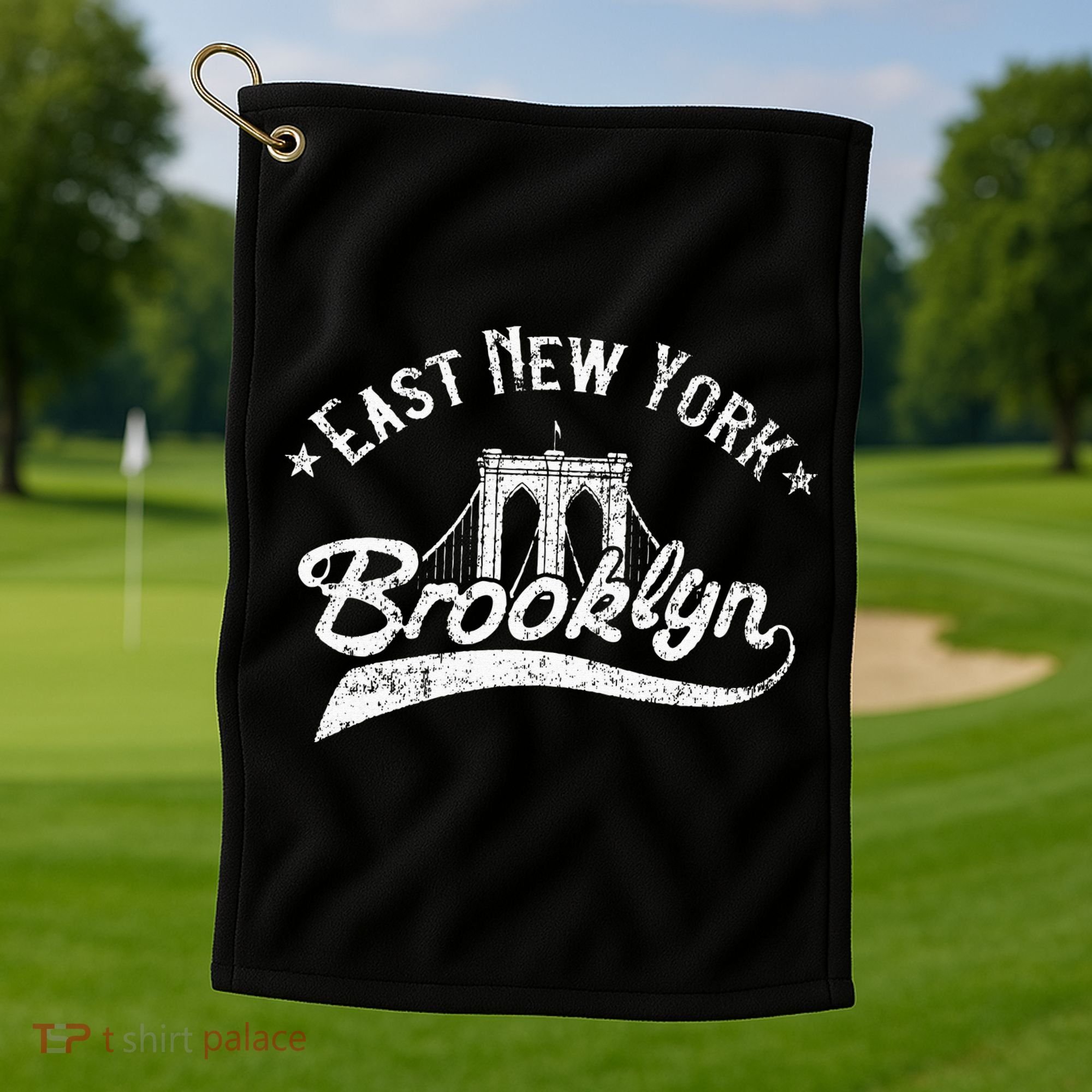 East New York Brooklyn NYC Golf Towel