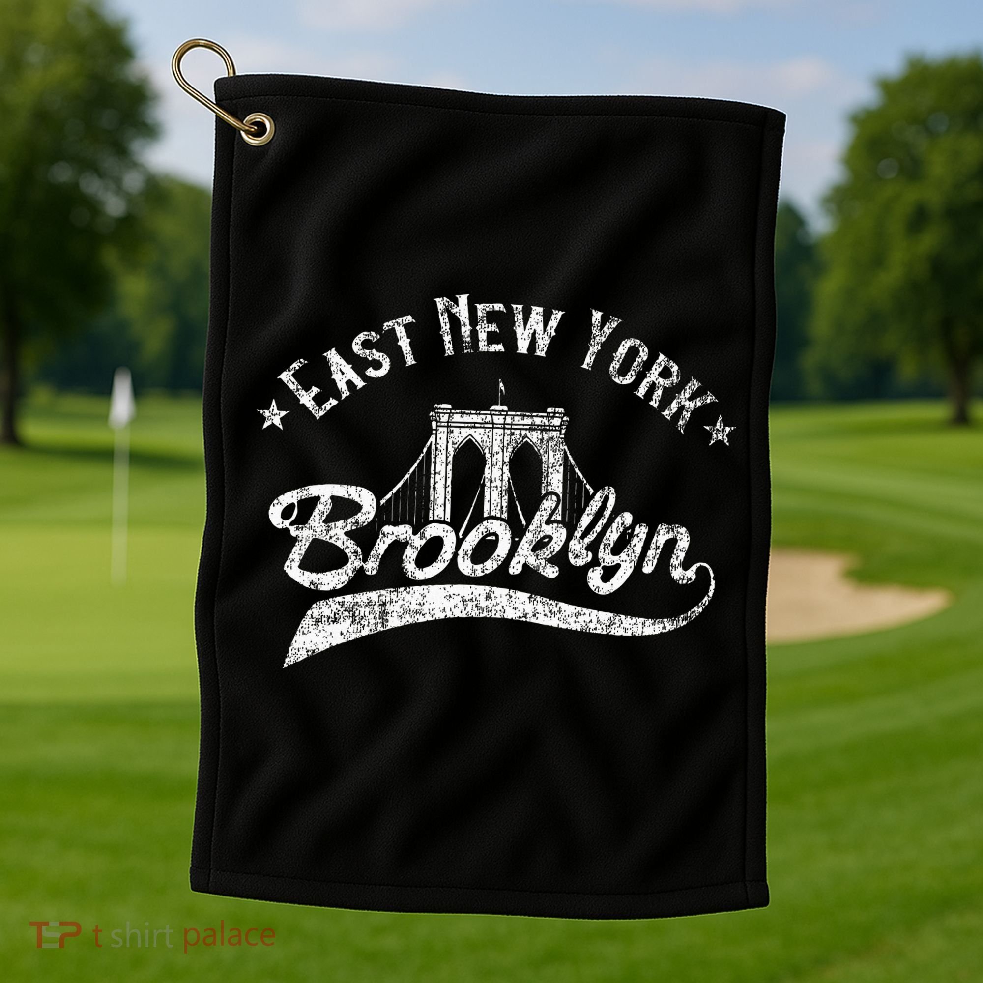East New York Brooklyn Nyc Golf Towel
