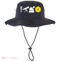Evolution Of Astronomy Telescopes James Webb Space Telescope Bucket Hat thumb 0