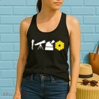 Evolution Of Astronomy Telescopes James Webb Space Telescope Women's Tank Top thumb 2