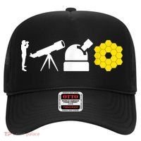 Evolution Of Astronomy Telescopes James Webb Space Telescope Hat thumb 0