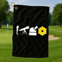 Evolution Of Astronomy Telescopes James Webb Space Telescope Golf Towel thumb 1