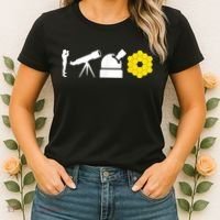 Evolution Of Astronomy Telescopes James Webb Space Telescope Women's T-Shirt thumb 2