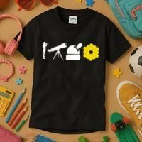 Evolution Of Astronomy Telescopes James Webb Space Telescope Kids T-Shirt thumb 3