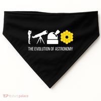 Evolution Of Astronomy Telescope James Webb Space Telescope Gift USA-Made Doggie Bandana thumb 0
