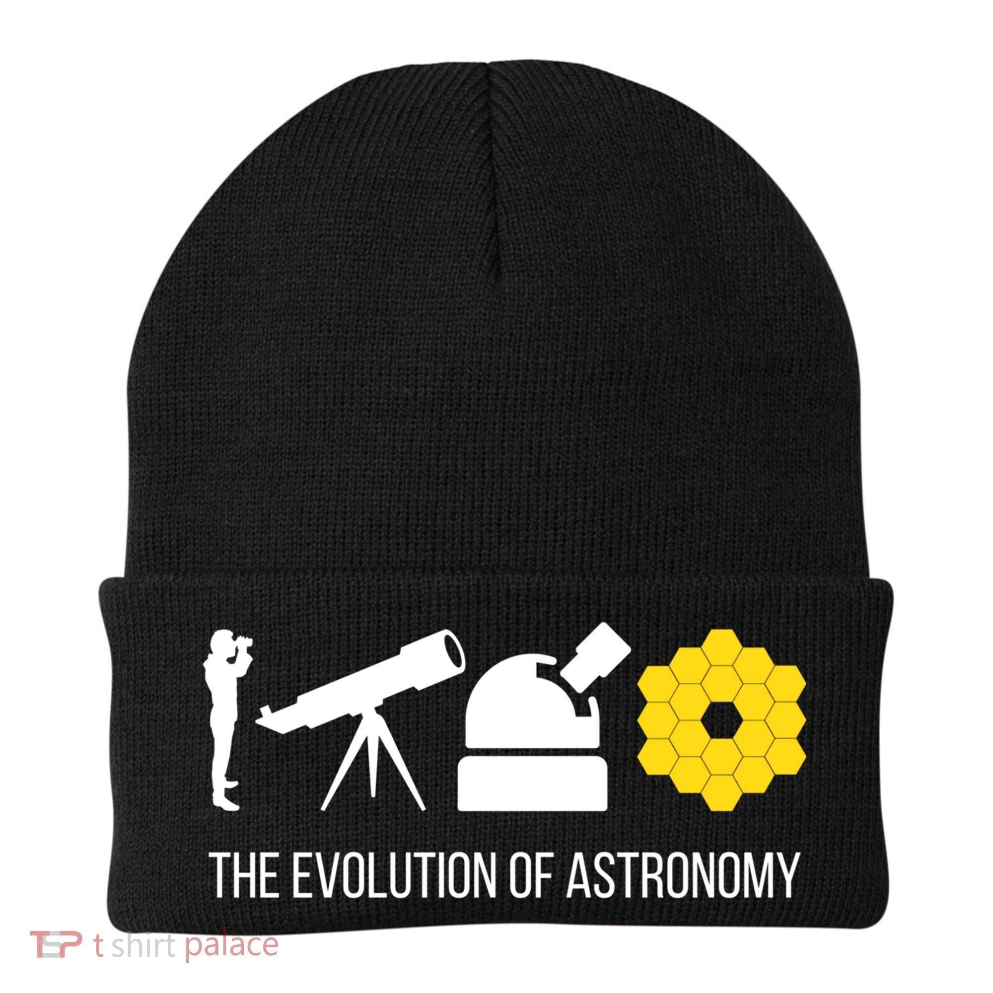 Evolution Of Astronomy Telescope James Webb Space Telescope Gift Beanie