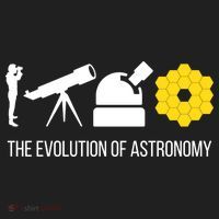 Evolution Of Astronomy Telescope James Webb Space Telescope Gift Beanie thumb 2