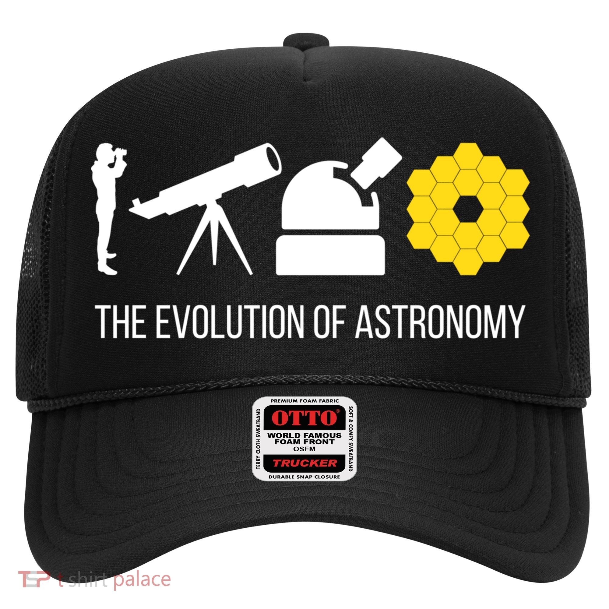 Evolution Of Astronomy Telescope James Webb Space Telescope Gift Hat