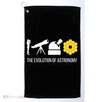 Evolution Of Astronomy Telescope James Webb Space Telescope Gift Golf Towel thumb 0