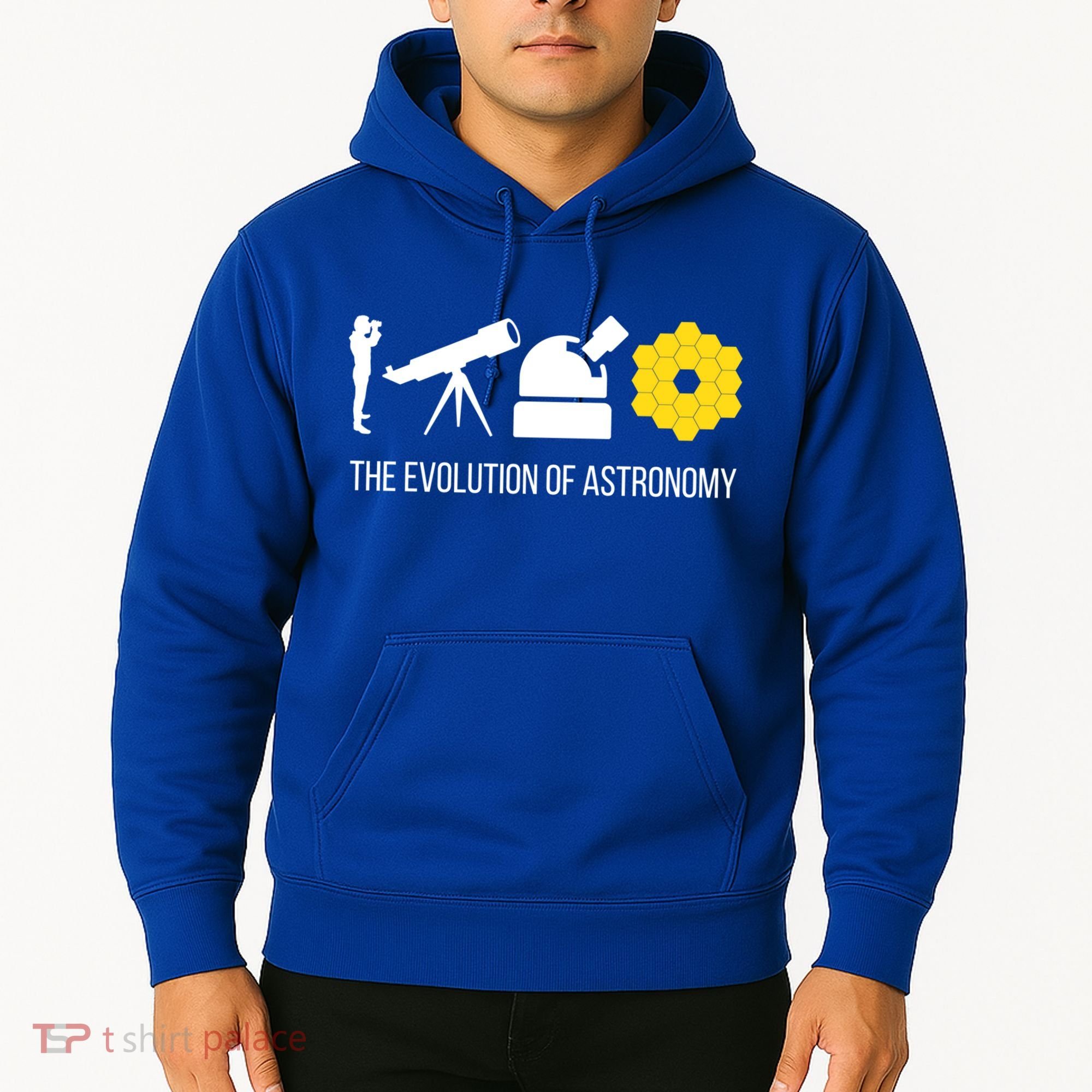 Evolution Of Astronomy Telescope James Webb Space Telescope Gift Hoodie