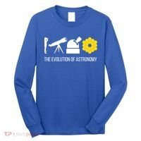 Evolution Of Astronomy Telescope James Webb Space Telescope Gift Long Sleeve Shirt thumb 0
