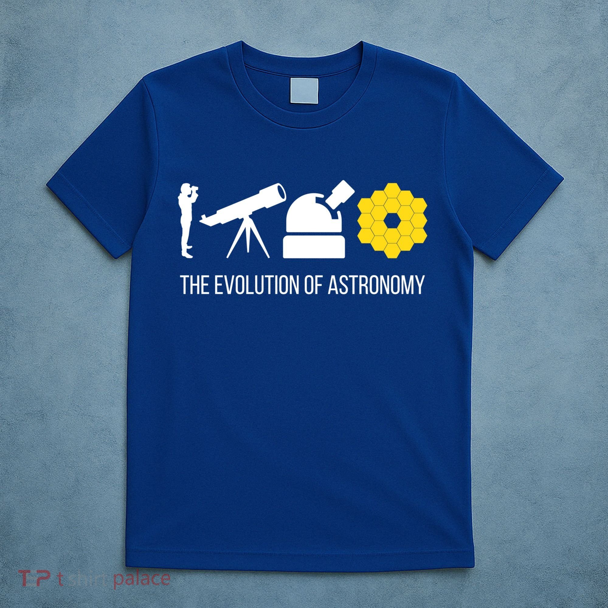 Evolution Of Astronomy Telescope James Webb Space Telescope Gift T-Shirt