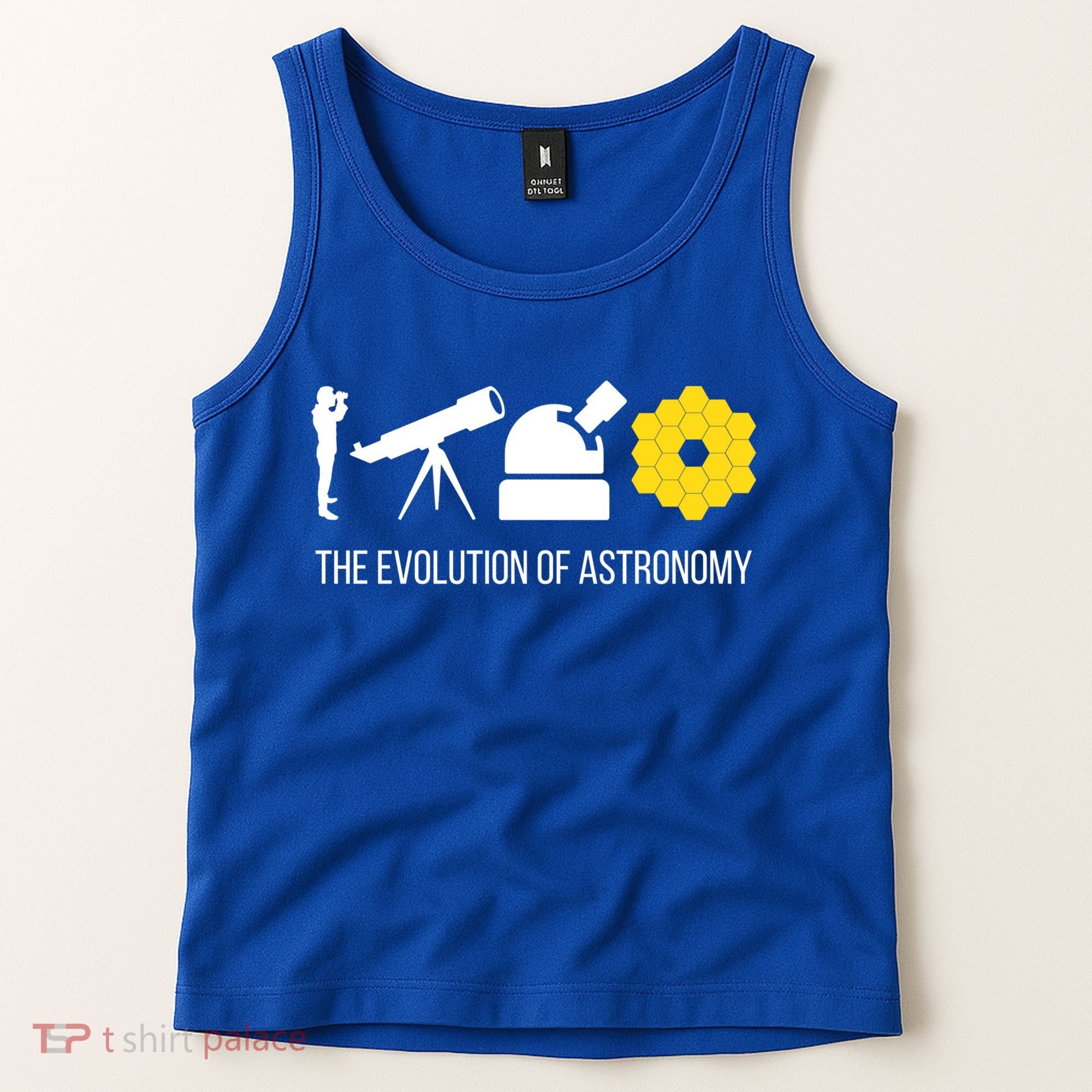Evolution Of Astronomy Telescope James Webb Space Telescope Gift Tank Top