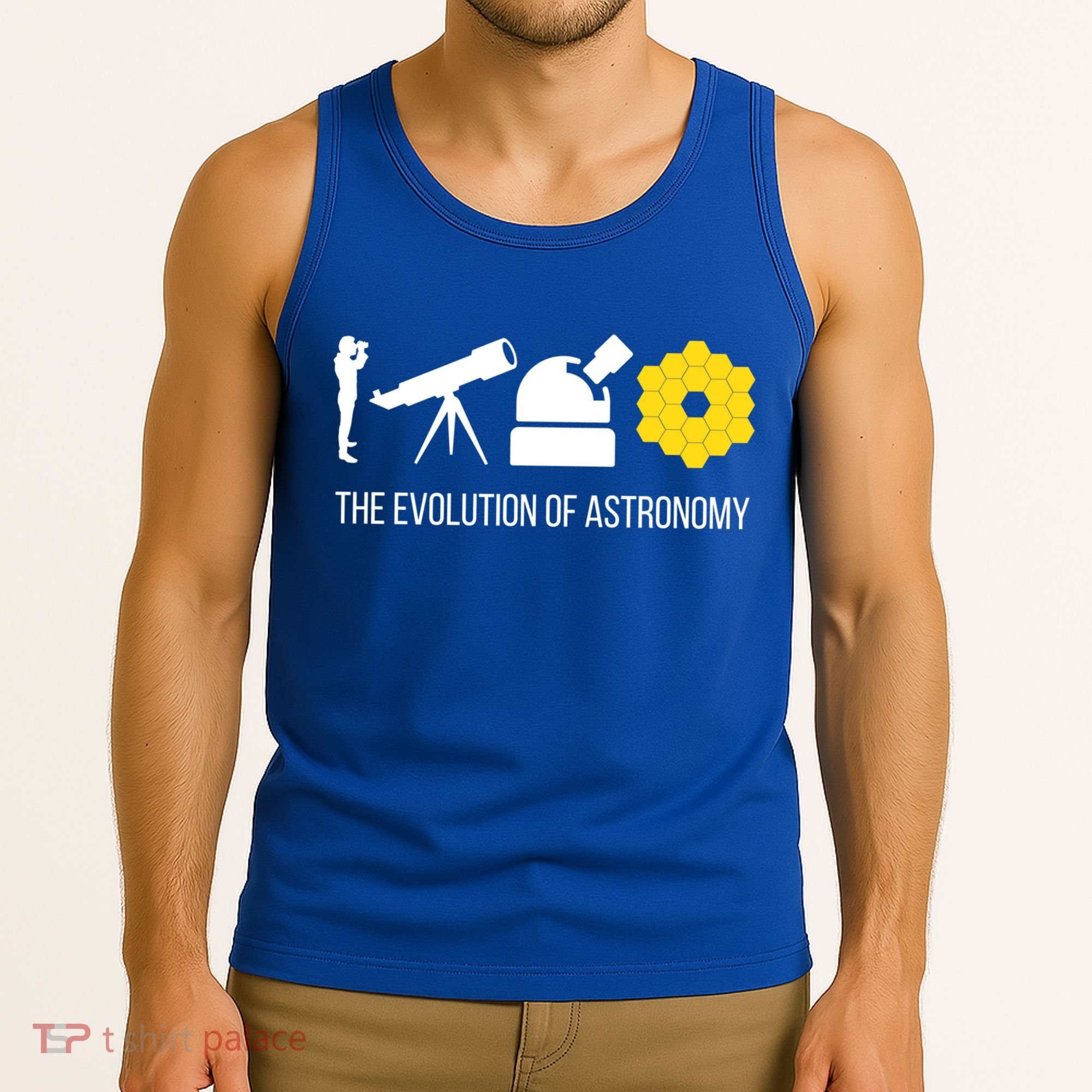 Evolution Of Astronomy Telescope James Webb Space Telescope Gift Tank Top