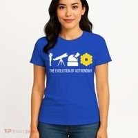 Evolution Of Astronomy Telescope James Webb Space Telescope Gift Women's T-Shirt thumb 4