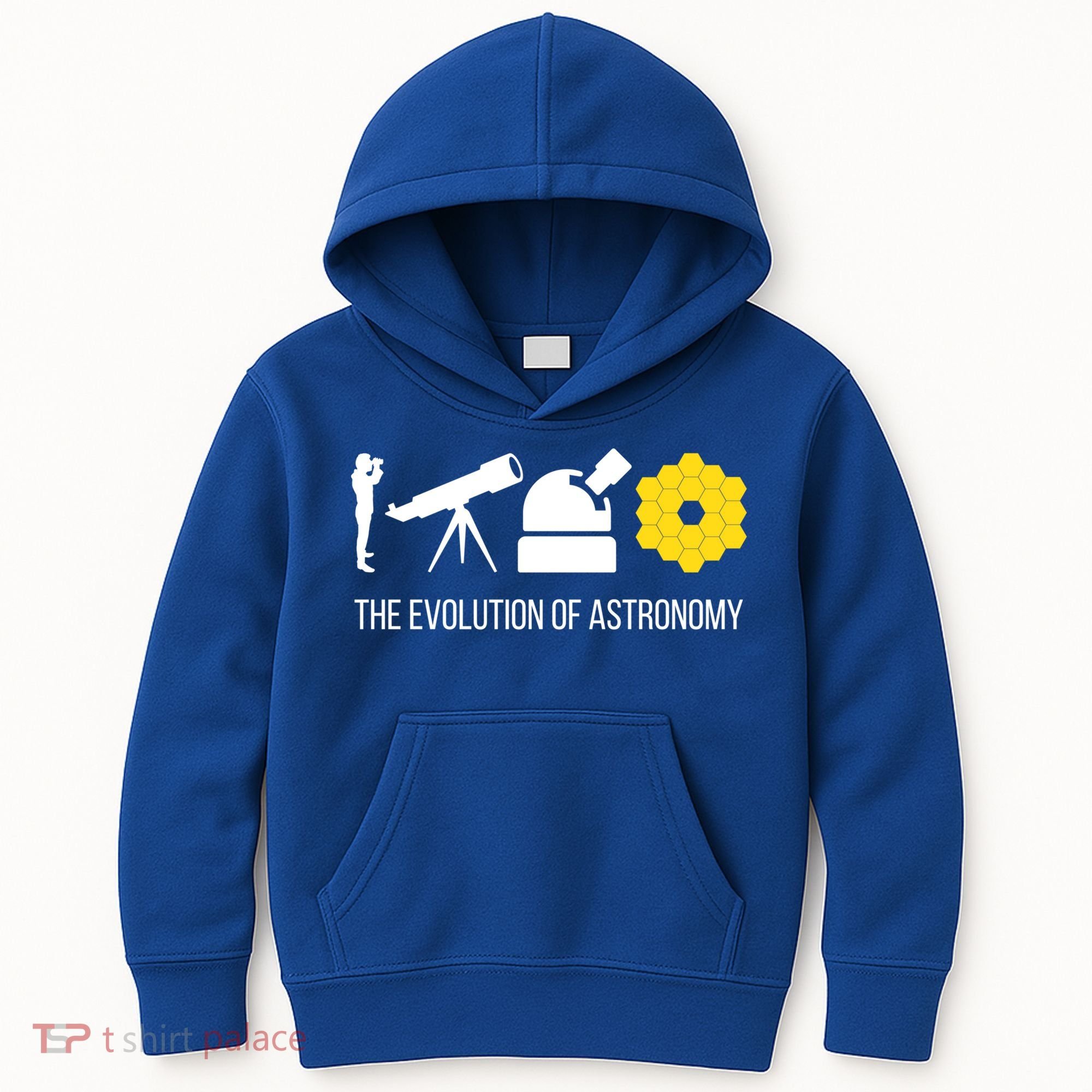Evolution Of Astronomy Telescope James Webb Space Telescope Gift Kids Hoodie