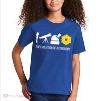 Evolution Of Astronomy Telescope James Webb Space Telescope Gift Kids T-Shirt thumb 2