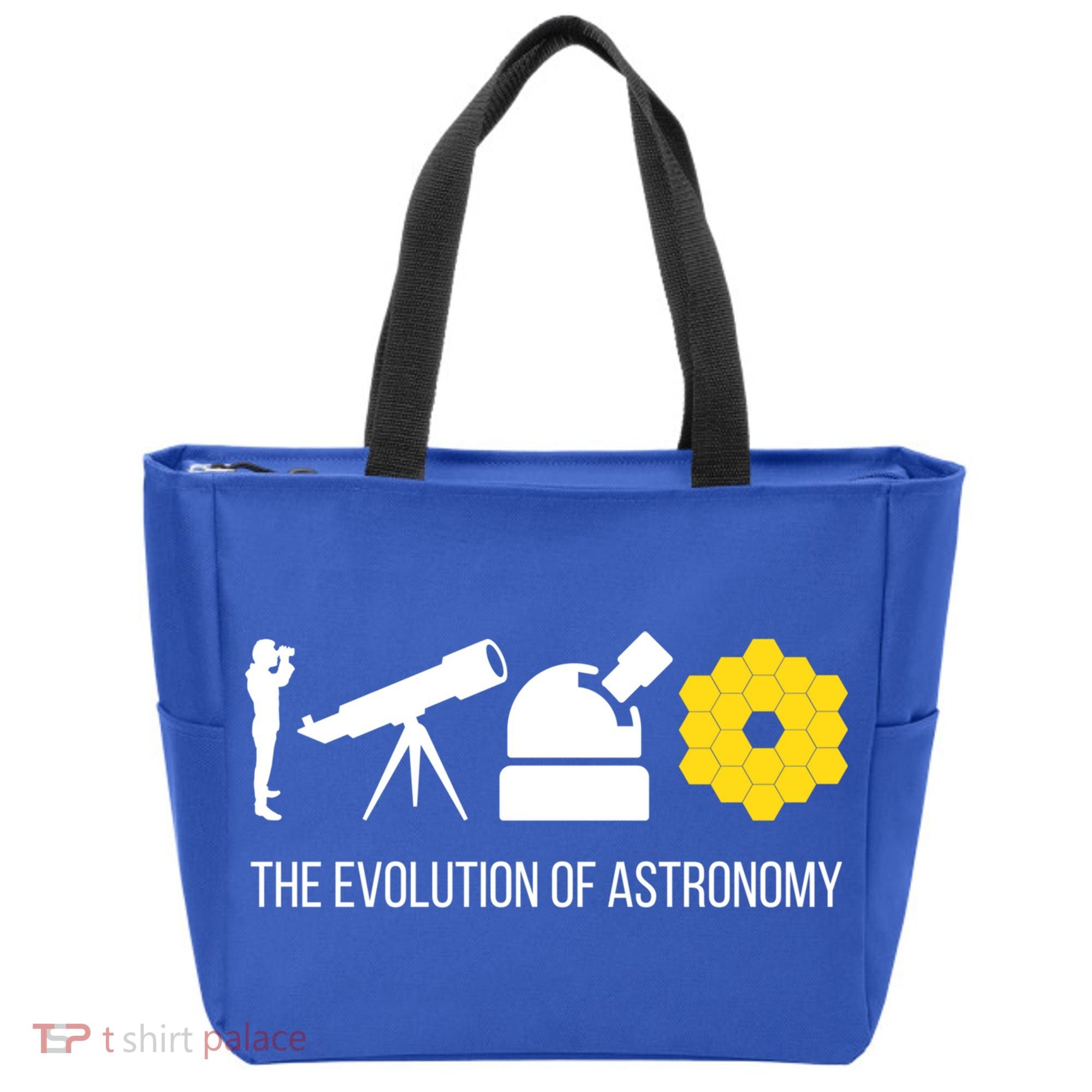 Evolution Of Astronomy Telescope James Webb Space Telescope Gift Tote Bag
