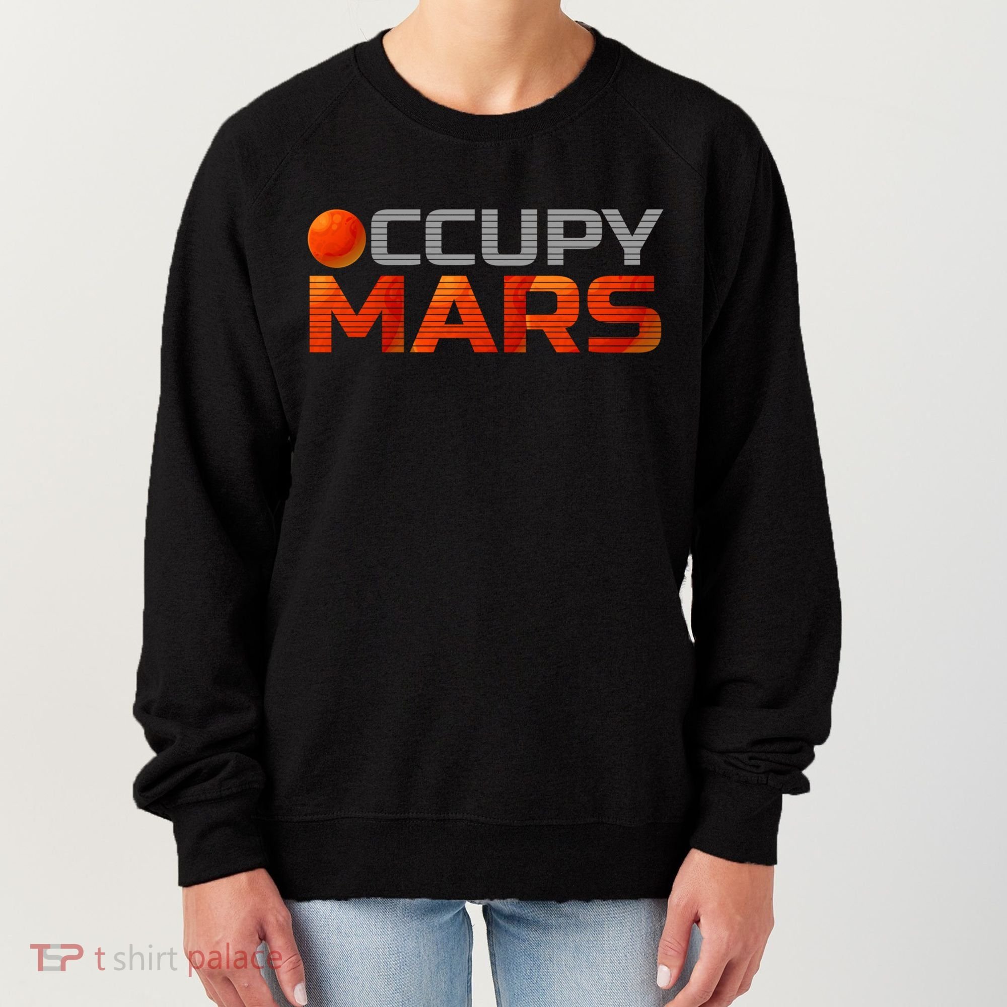 Explorer Occupygiftmars Astronomy Gift Women's Sweatshirt