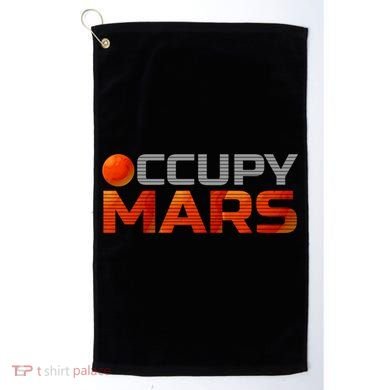 Explorer Occupygiftmars Astronomy Gift Golf Towel