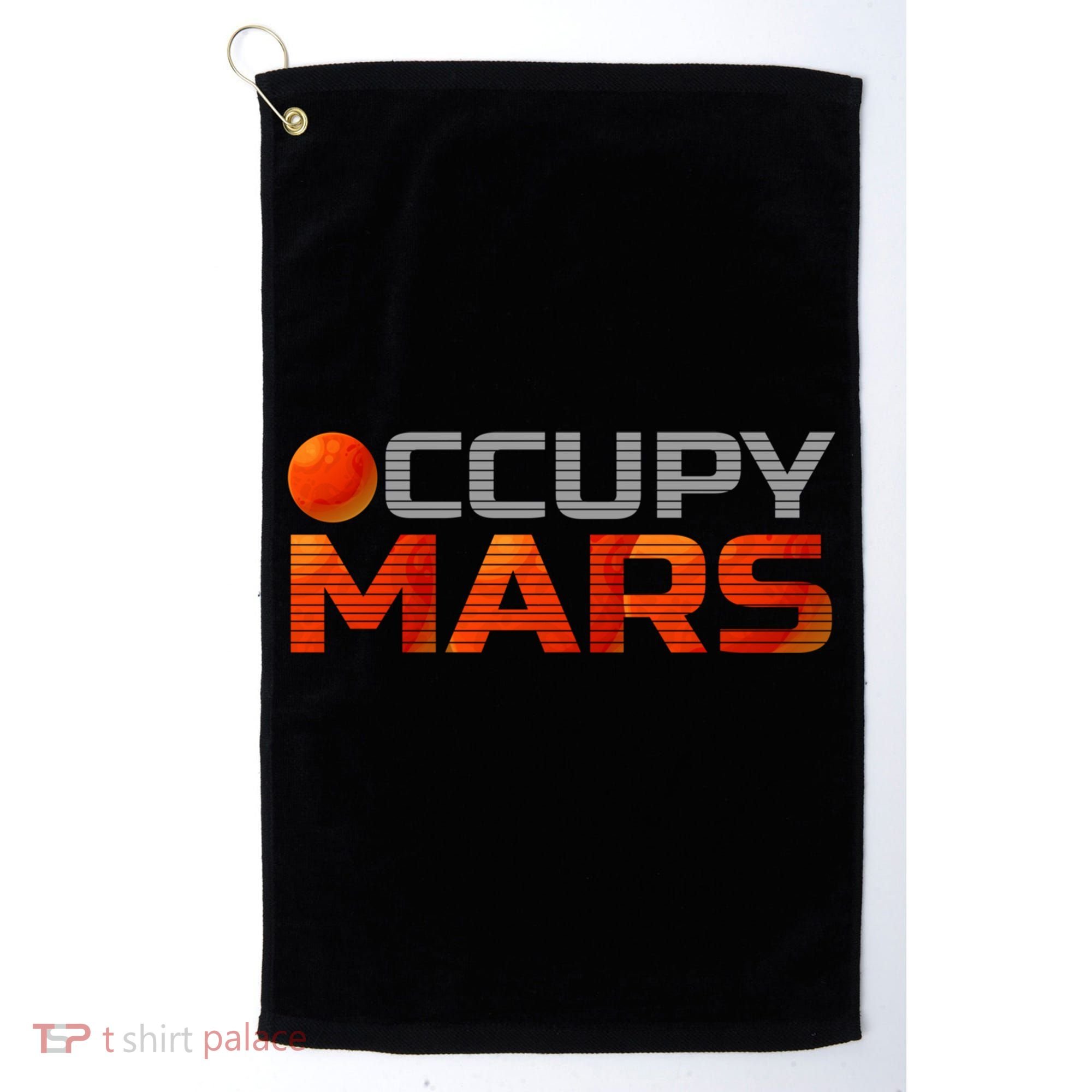 Explorer Occupygiftmars Astronomy Gift Golf Towel