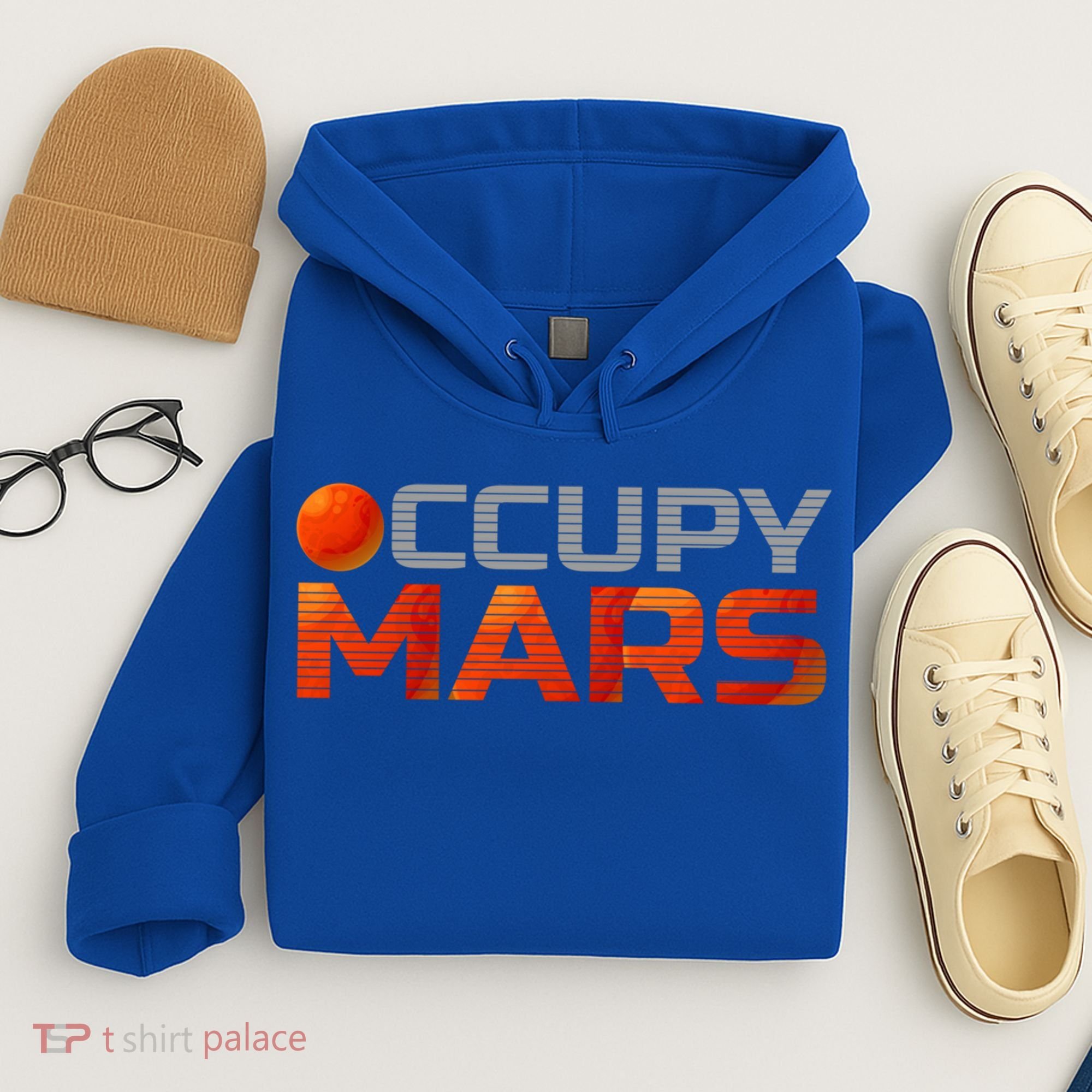 Explorer Occupygiftmars Astronomy Gift Hoodie