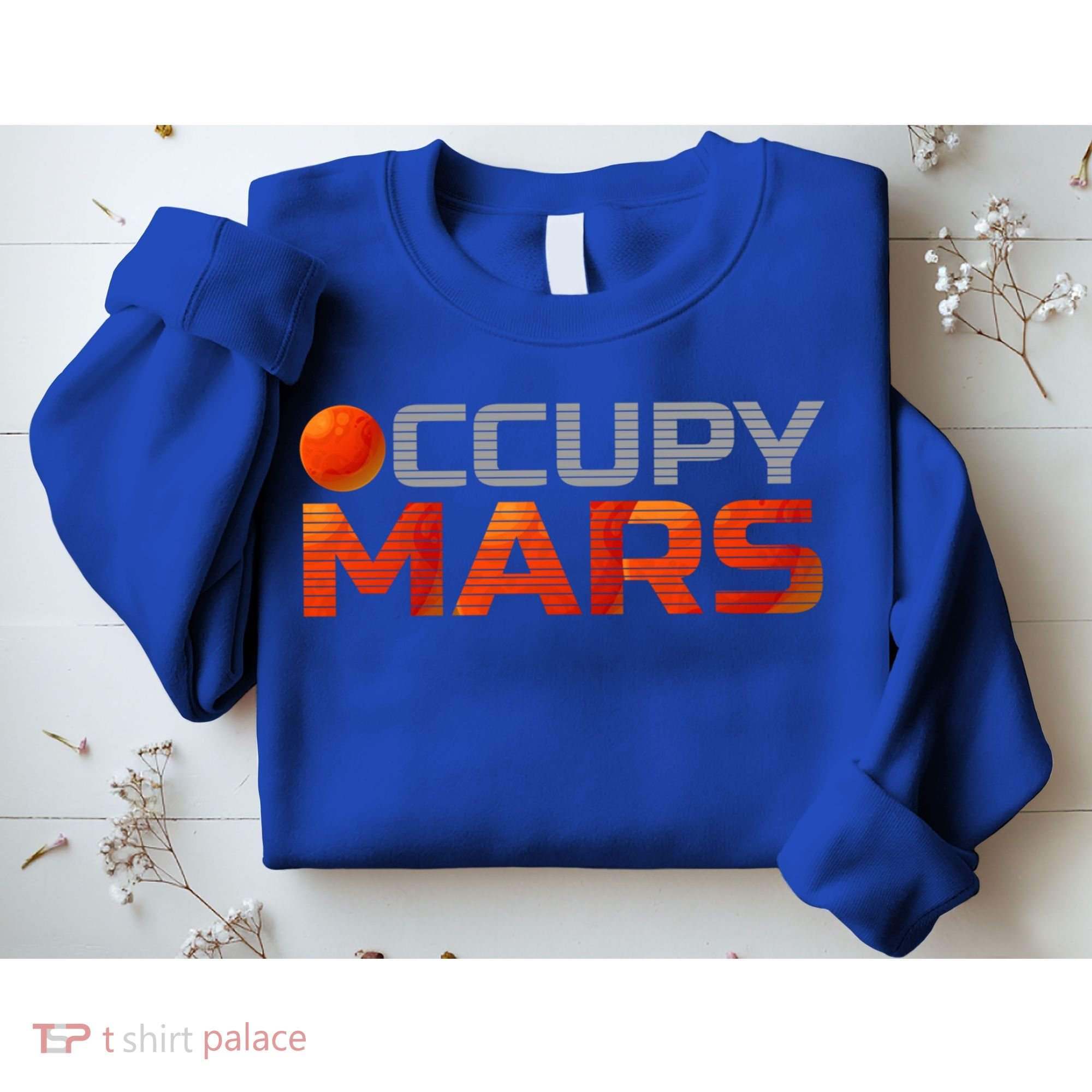 Explorer Occupygiftmars Astronomy Gift Sweatshirt