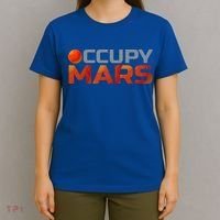 Explorer Occupygiftmars Astronomy Gift T-Shirt thumb 4