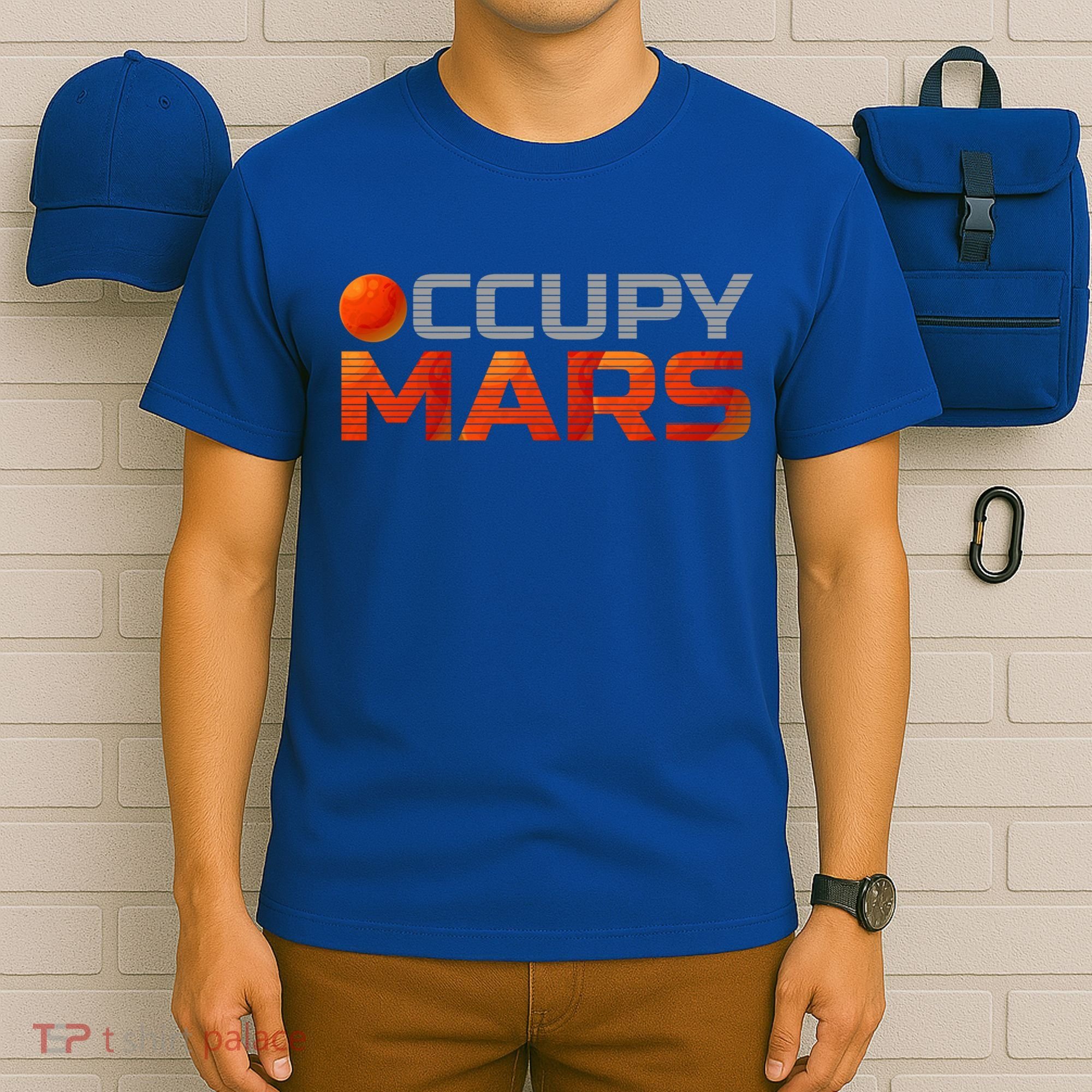 Explorer Occupygiftmars Astronomy Gift T-Shirt