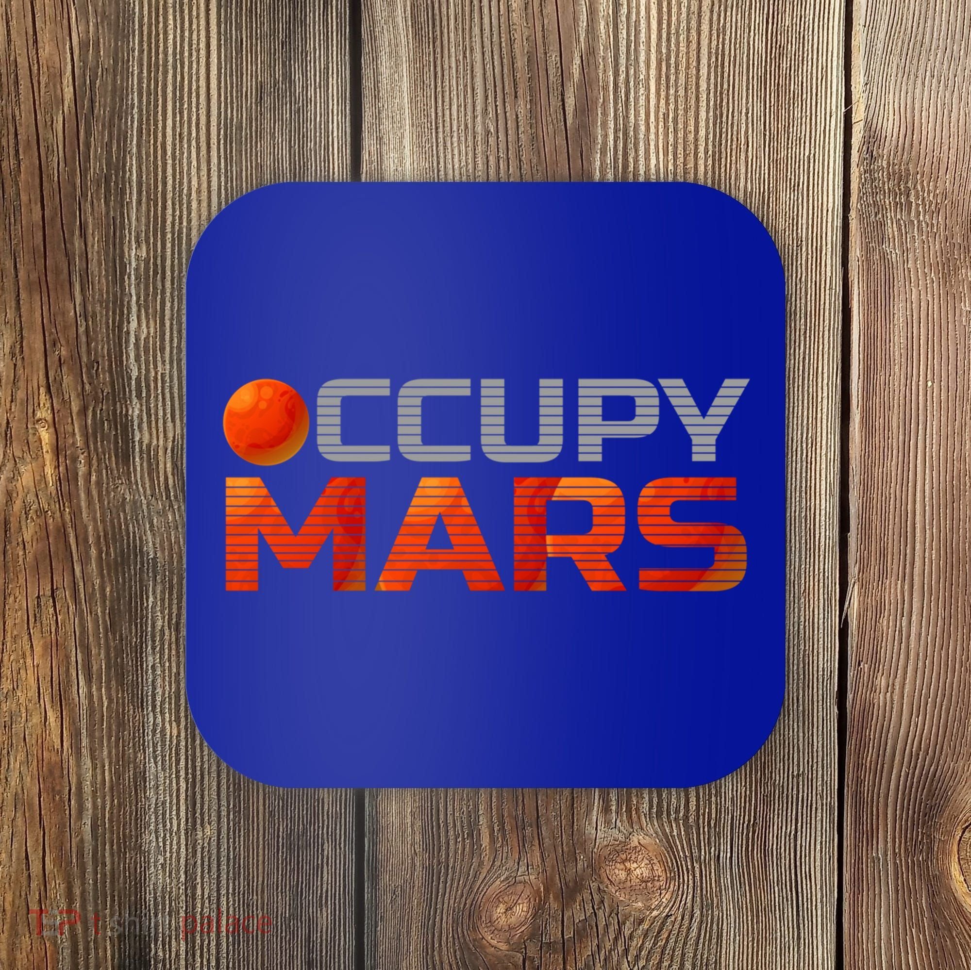 Explorer Occupygiftmars Astronomy Gift Coaster