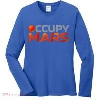 Explorer Occupygiftmars Astronomy Gift Women's Long Sleeve Shirt thumb 0
