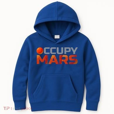 Explorer Occupygiftmars Astronomy Gift Kids Hoodie