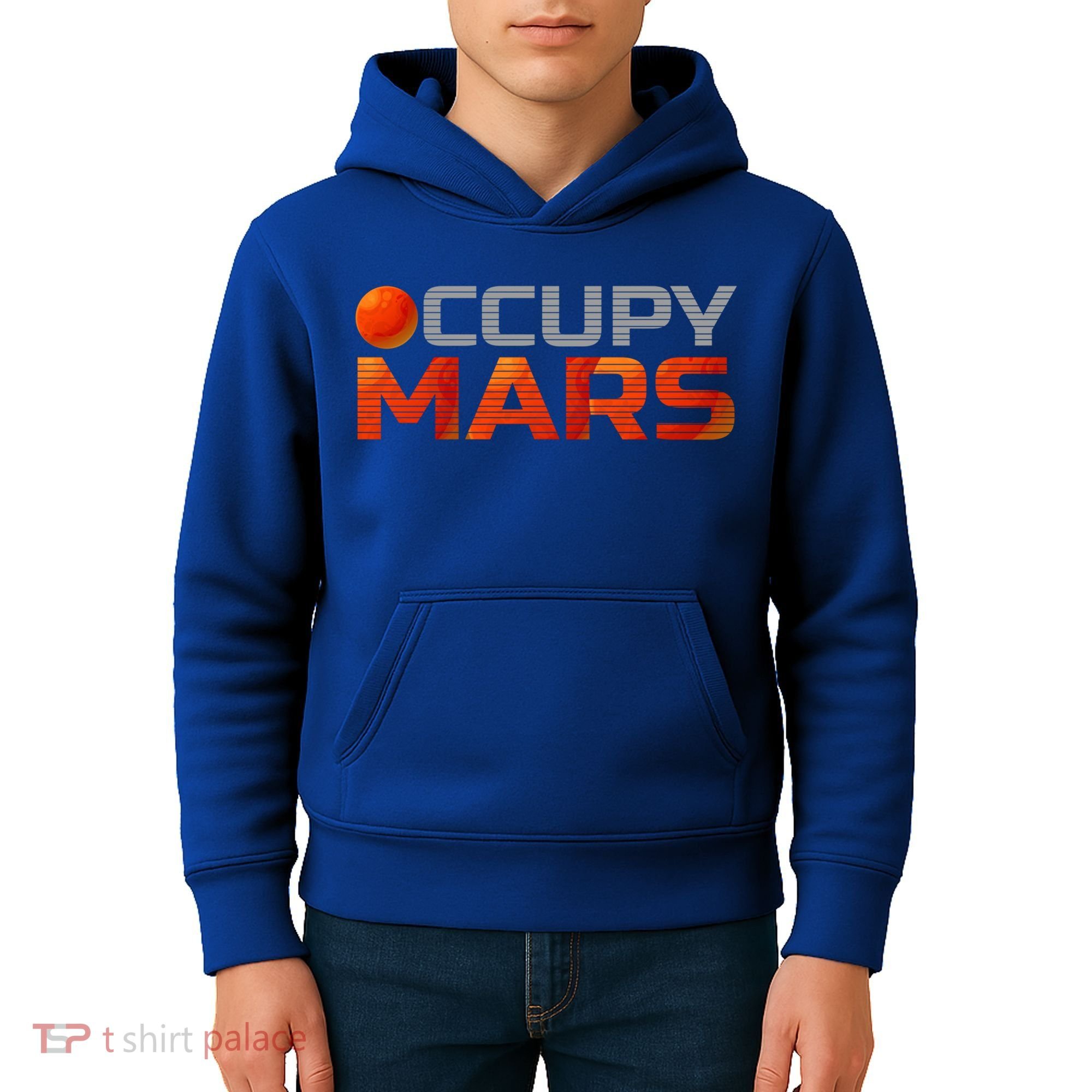 Explorer Occupygiftmars Astronomy Gift Kids Hoodie