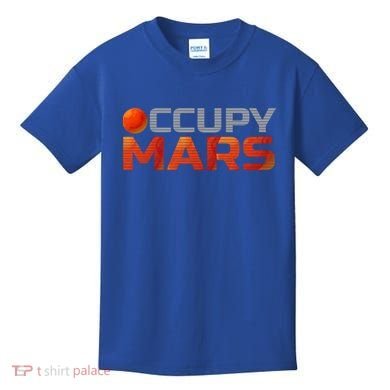 Explorer Occupygiftmars Astronomy Gift Kids T-Shirt