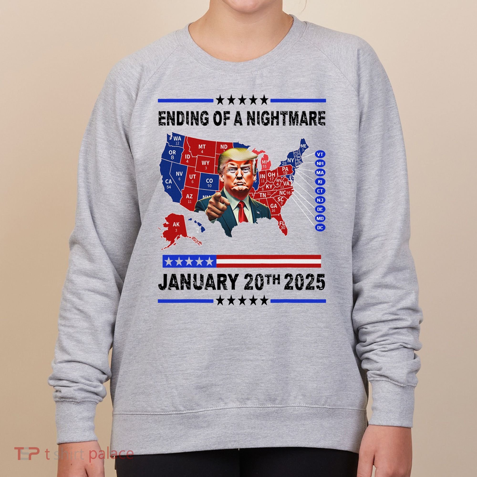 Ending Of A Nightmare January 20th 2025 Women's Sweatshirt