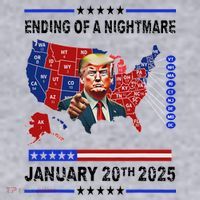 Ending Of A Nightmare January 20th 2025 Women's Sweatshirt thumb 2