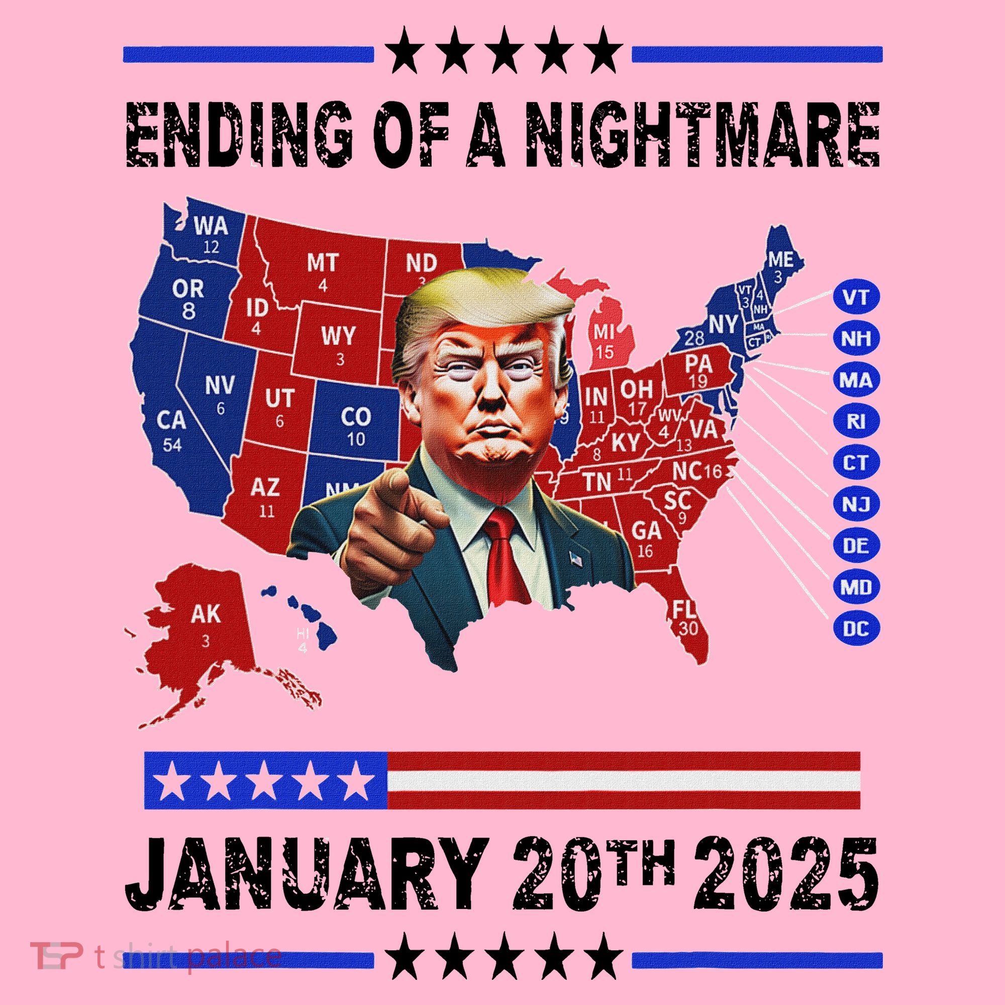 Ending Of A Nightmare January 20th 2025 Women's T-Shirt