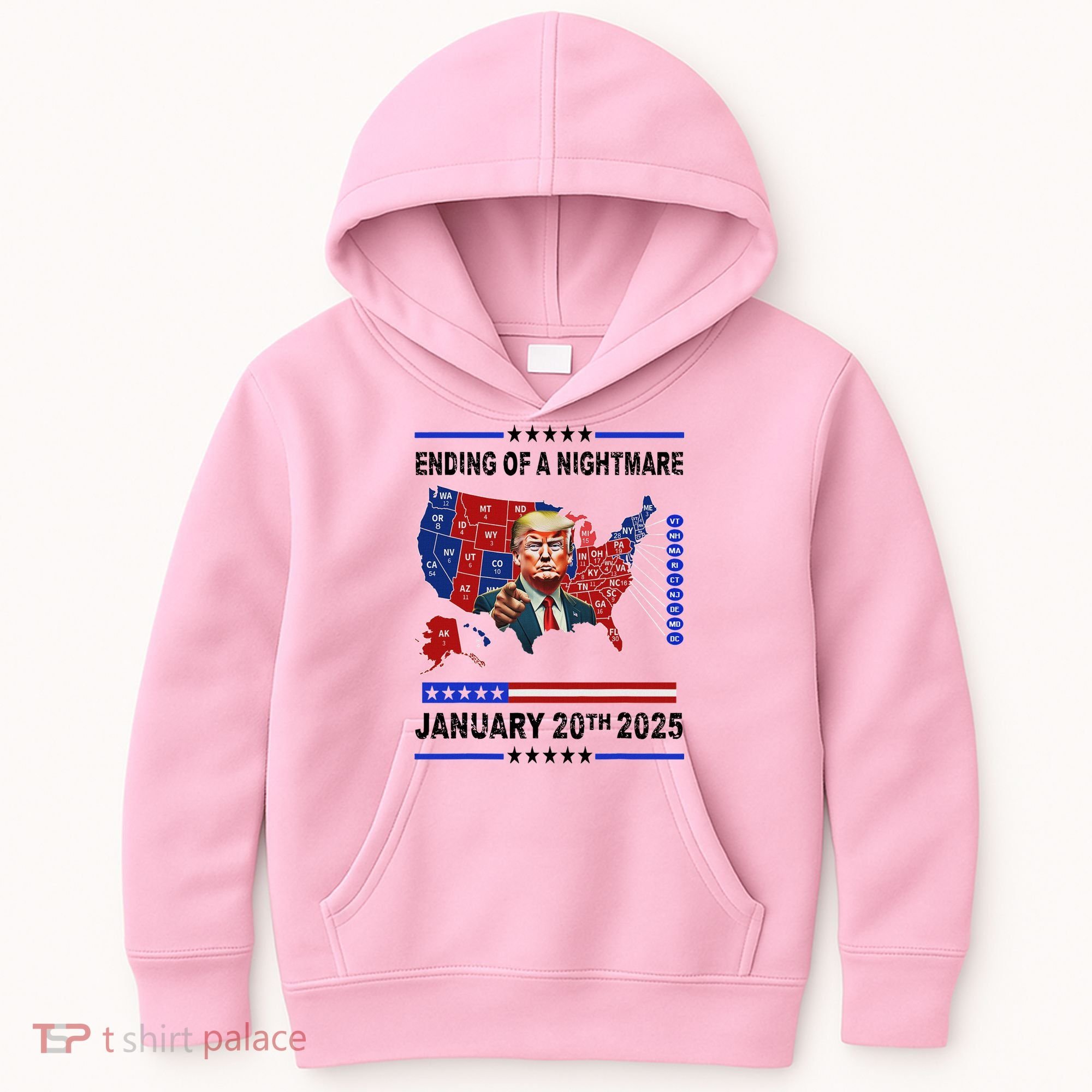 Ending Of A Nightmare January 20th 2025 Kids Hoodie