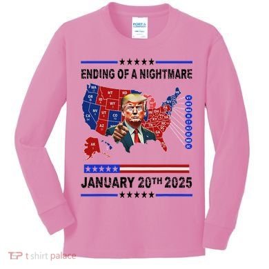 Ending Of A Nightmare January 20th 2025 Kids Long Sleeve Shirt