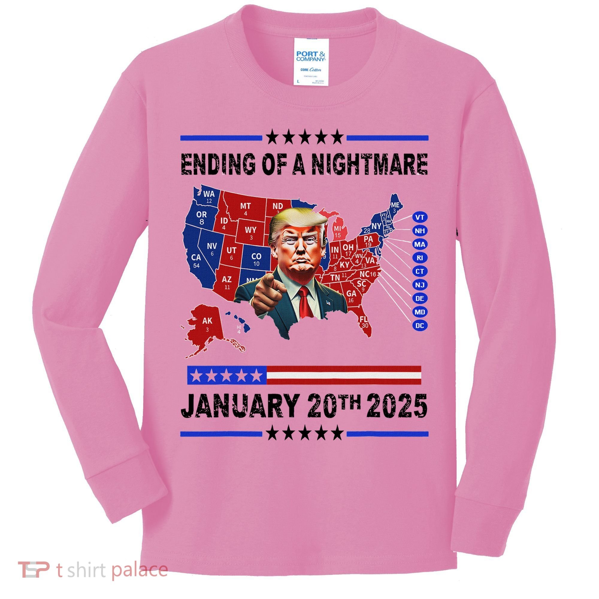 Ending Of A Nightmare January 20th 2025 Kids Long Sleeve Shirt