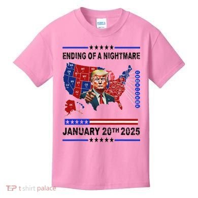 Ending Of A Nightmare January 20th 2025 Kids T-Shirt