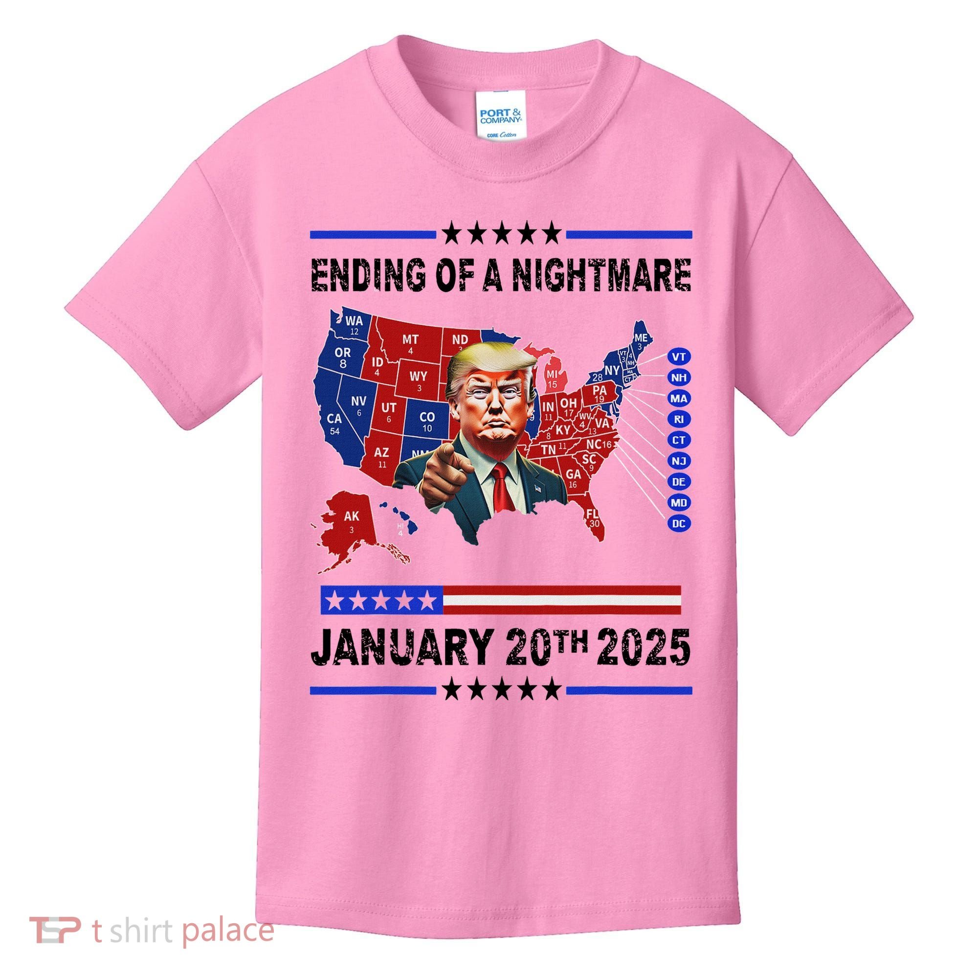 Ending Of A Nightmare January 20th 2025 Kids T-Shirt