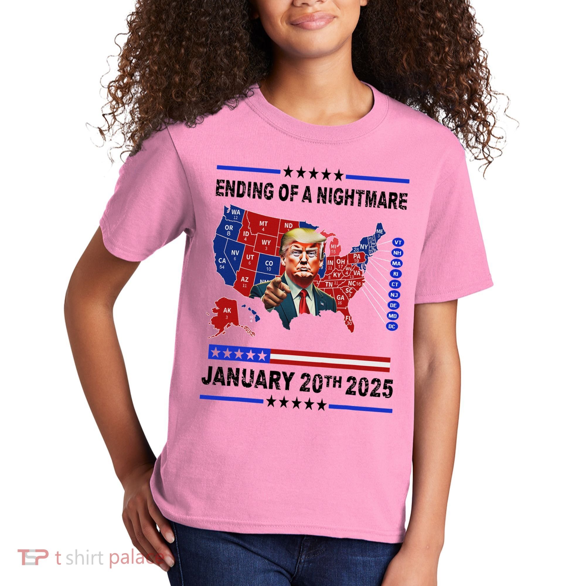Ending Of A Nightmare January 20th 2025 Kids T-Shirt