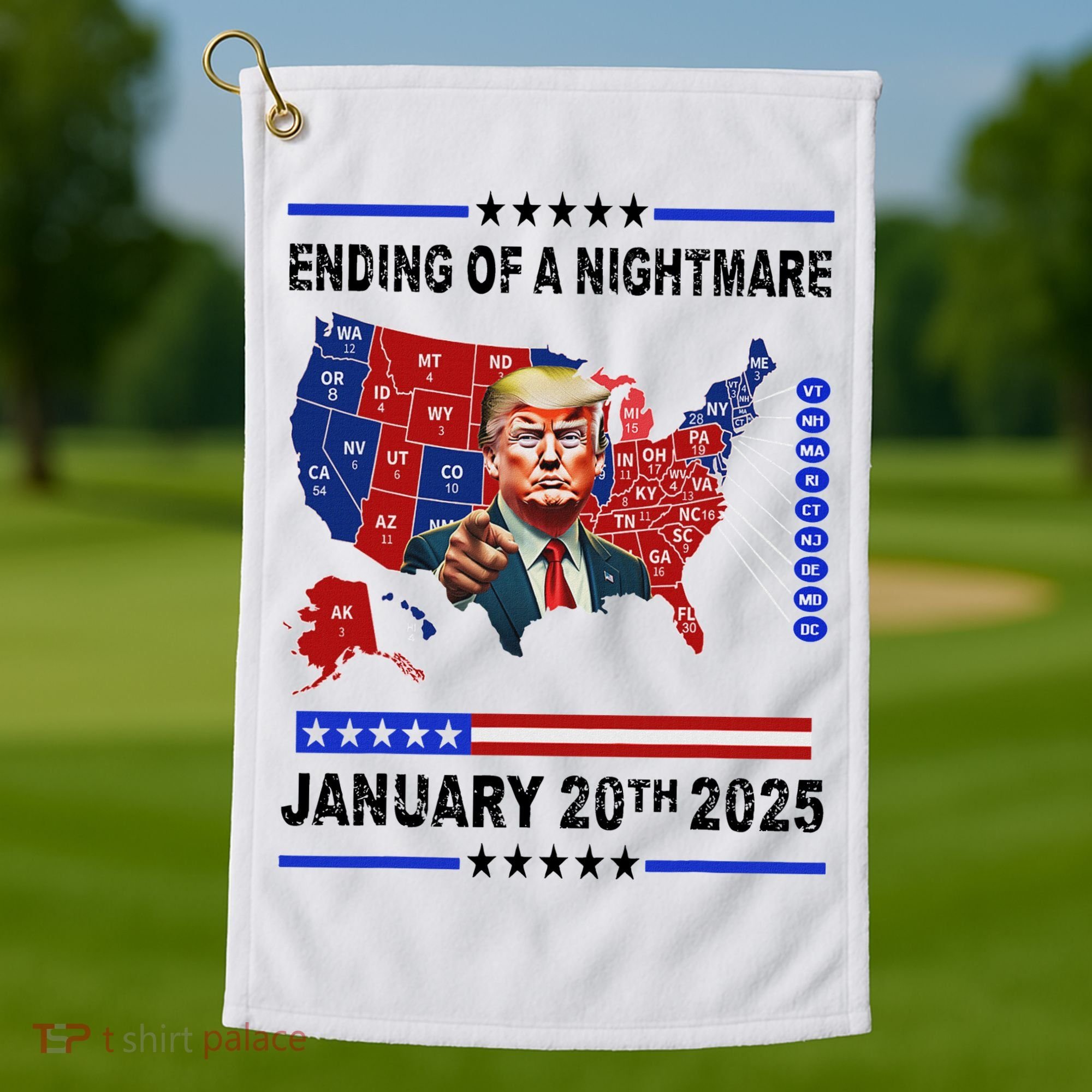 Ending Of A Nightmare January 20th 2025 Golf Towel