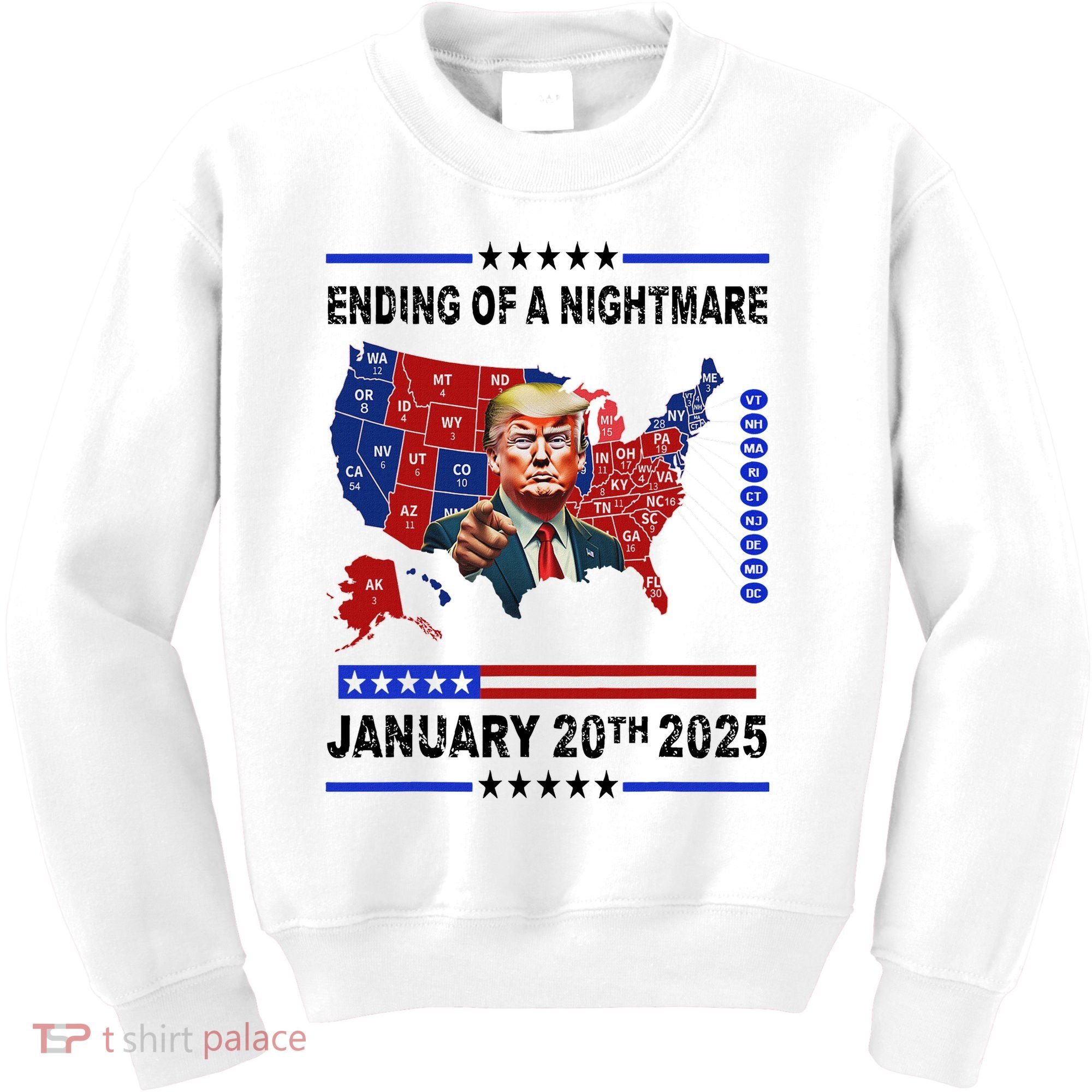 Ending Of A Nightmare January 20th 2025 Kids Sweatshirt