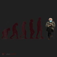 Evolution Of Bernie Sanders Mittens Meme Women's Sweatshirt thumb 2