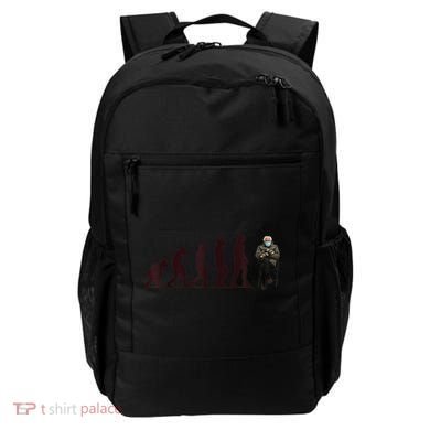 Evolution Of Bernie Sanders Mittens Meme Backpack