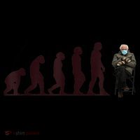 Evolution Of Bernie Sanders Mittens Meme Coaster thumb 2